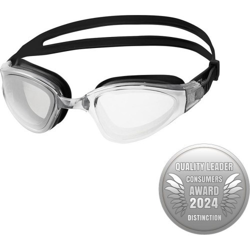 NQG180MAF BLACK SWIMMING GOGGLES NILS AQUA