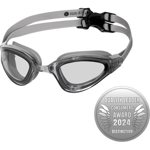 NQG180AF pelēkas peldēšanas brilles NILS Aqua