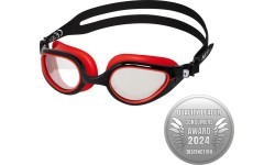 NQG480MAF BLACK/ RED SWIMMING GOGGLES NILS AQUA