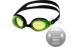 Черно-зеленые очки для плавания NILS AQUA NQG600AF