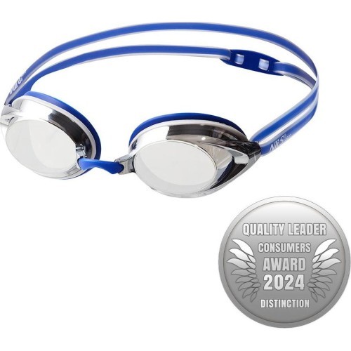 NQG230MAF zilas sacīkšu peldbrilles Nils Aqua