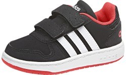 Adidas Kids Shoes Hoops 2.0 Cmf Black Red B75965
