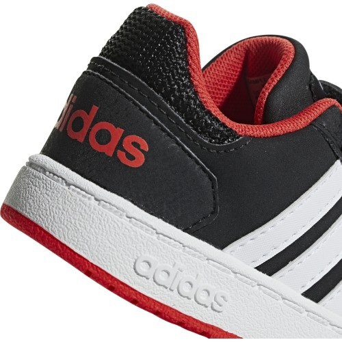Adidas детская обувь Hoops 2.0 Cmf Black Red B75965