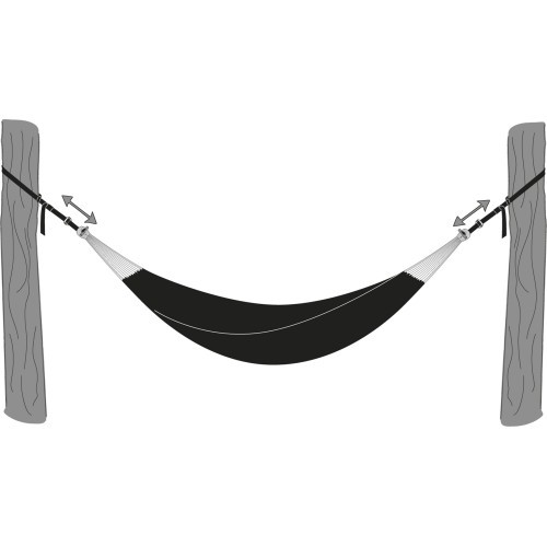 Šūpuļtīkla siksna Amazonas T-Strap, 2 gab.