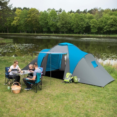 Сине-серая кемпинговая палатка NC6031 Higland Nils Camp