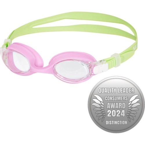 Junioru peldēšanas brilles NILS AQUA NQG700AF, zaļas/violetas