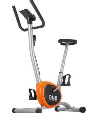 RW3011 СЕРЕБРИСТО-ОРАНЖЕВЫЙ ВЕЛОТРЕНАЖЕР ONE FITNESS