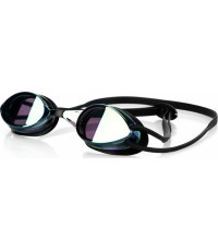 Swimming goggles with two stripes black Spokey SPARKI