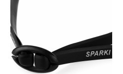 Swimming goggles with two stripes black Spokey SPARKI