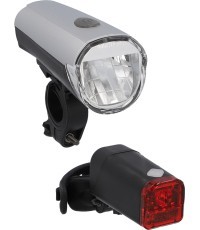 Fischer LED lukturu komplekts // 30/15 Lux, ar baterijām