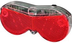 Fischer LED rear rack light, battery-powered