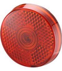 Fischer LED rear bike light, battery-powered