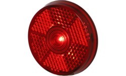 Aizmugurējais LED lukturis Fischer, darbojas ar baterijām