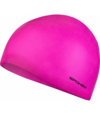 Силиконовая шапочка для плавания розовая Spokey SUMMER CUP