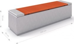 Concrete Bench Inter-Play Deco 2