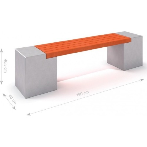 Concrete Bench Inter-Play Deco 11