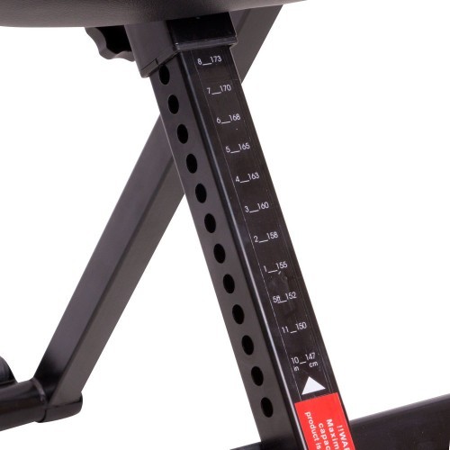 Инверсионный стол с подогревом inSPORTline Inverso Heaty - Black