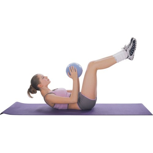 Vingrošanas bumba inSPORTline Aerobic Ball 35 cm - Melna