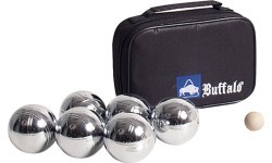 Petanque Set of 6 Balls Buffalo