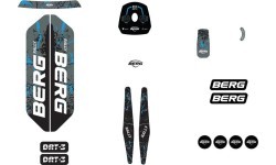 Rally - Sticker Set DRT Black 3 Gears
