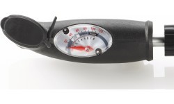 FISCHER Mini Hand Pump AV/FV/DV with pressure gauge, aluminium, 25 cm