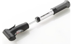 Мини ручной насос FISCHER AV/FV/DV с манометром, алюминиевый, 25 см
