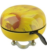 Velosipēdu zvaniņš FISCHER Maxi Sunflower // 80 mm