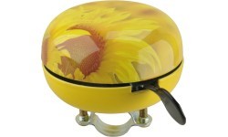 Велосипедный звонок FISCHER Maxi Sunflower, 80 мм