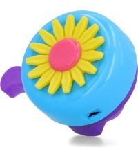 Velosipēda zvans FISCHER Blume 80 mm (gaiši zils)