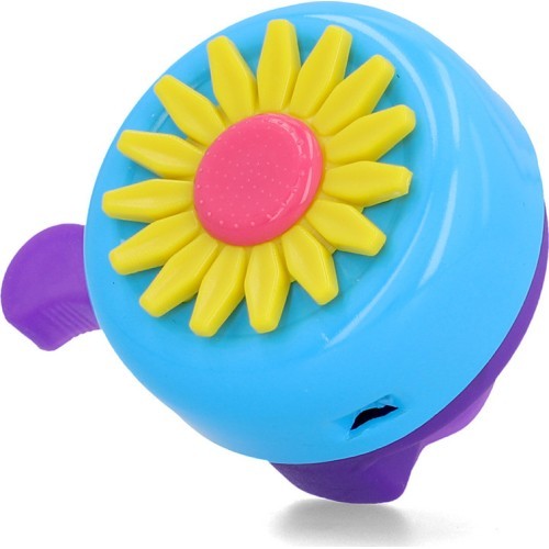Bicycle Bell FISCHER Blume 80 mm (light blue)