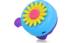 Velosipēda zvans FISCHER Blume 80 mm (gaiši zils)