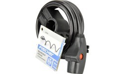 Fischer lock, cable, with key, 8 x 1800 mm