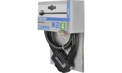Fischer bike lock, cable, combination, 14 x 600 mm