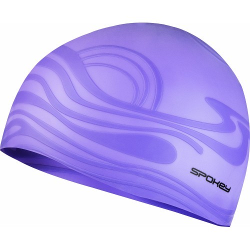 Silikona peldēšanas cepure violeta Spokey SHOAL