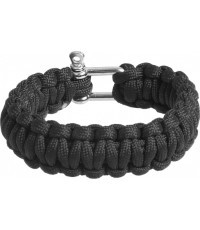 Aproce no Paracord virves BCB, melna