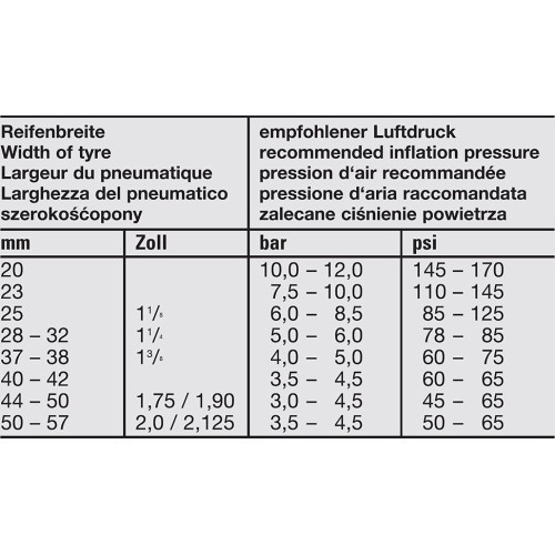 Камера Fischer 18" x 1,75 - 2,125" // клапан: DV