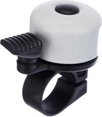 FISCHER Mini velosipēdu zvans // 22 mm (balts)