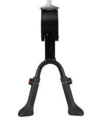 Dviguba atraminė kojelė Fischer // 24-28" (juoda)