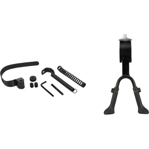 Fischer double kickstand 24-28" (black)