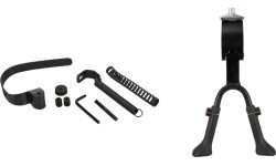 Divkāršais velosipēda balsts Fischer 24-28" (melns)