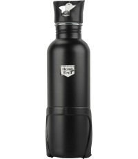 Dzeramā kanna Fischer // 750 ml, nerūsējošais tērauds (melns)
