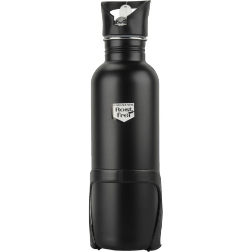 Fischer Water Bottle // 750 ml, stainless steel (black)