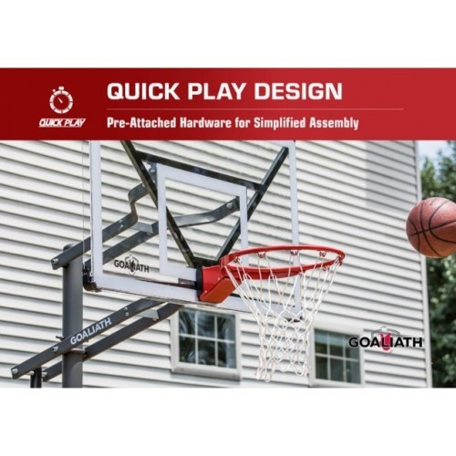 Basketbola statīvs Goaliath GoTek 54 iebetonējams