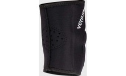 Наколенники Venum Gel Kontact, чёрные/серебристые