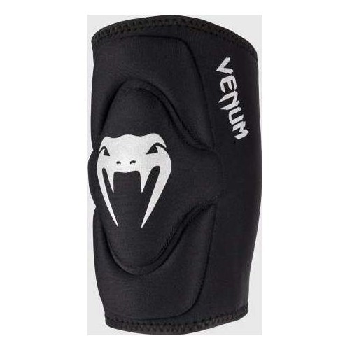 Venum Gel Kontact Knee Pads - Black/Silver