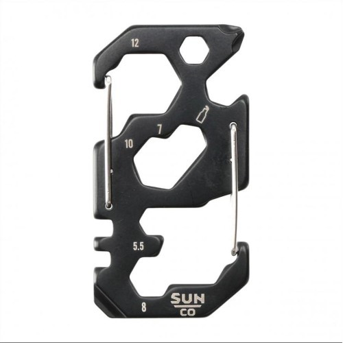 Multitool, dual carabiner Sun Co. ToolBox