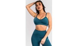 Venum x Demi Women's Sports Bra - Azure Blue