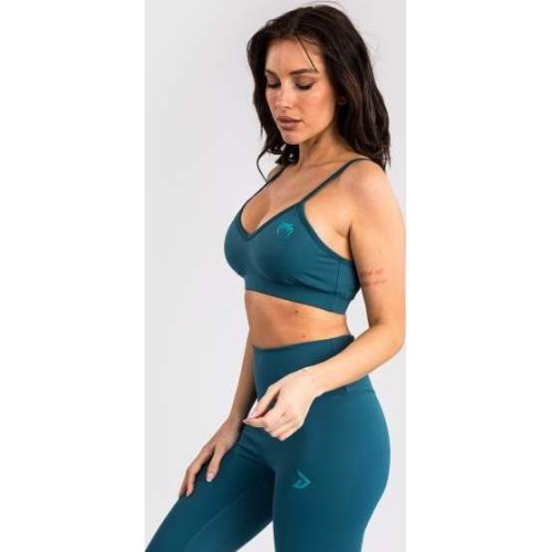 Женский спортивный бра Venum x Demi, лазурный