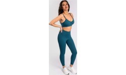 Venum x Demi Women's Sports Bra - Azure Blue