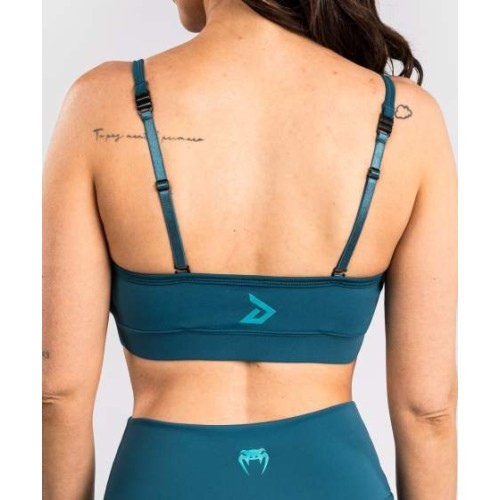 Venum x Demi Women's Sports Bra - Azure Blue